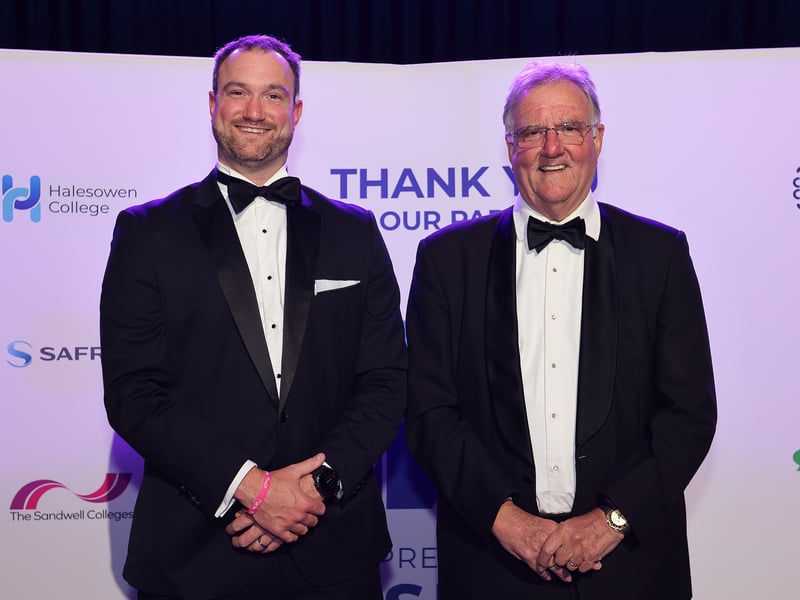 Express and Star Business Awards 2026 at the Halls, University of Wolverhampton.
Gough Group, from left to right , Charlie and John.