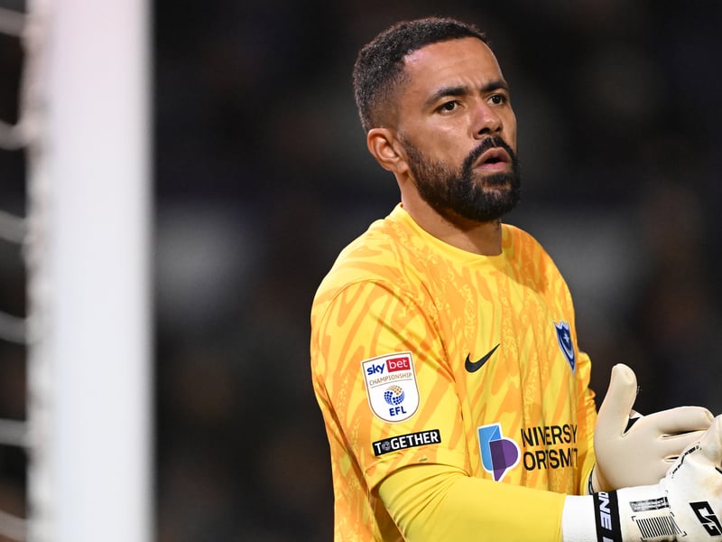 Keeper moved on from Fratton Park after three appearances in two years - and has yet to find a new employer.