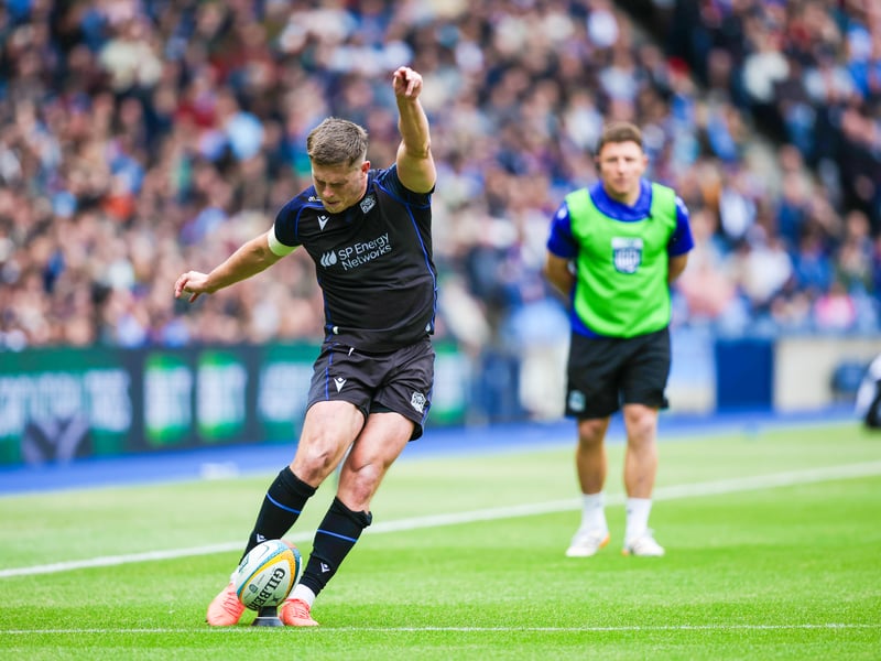 Kicked well enough from tee and hand while also orchestrating the attack in the first half but was almost anonymous after the break before his replacement 