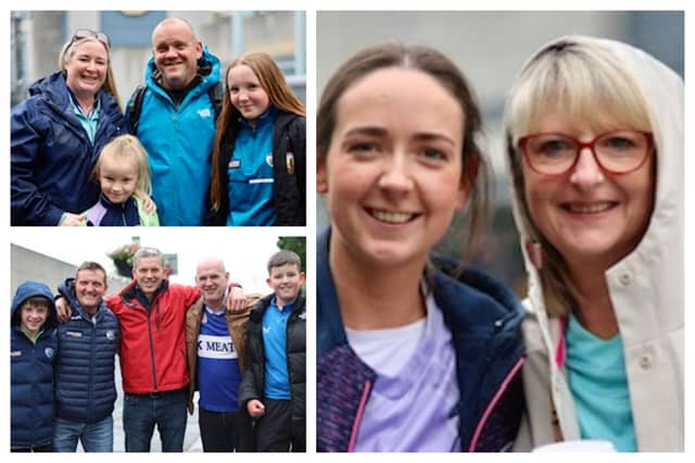 Laois fans at the Joe McDonagh Cup Final.