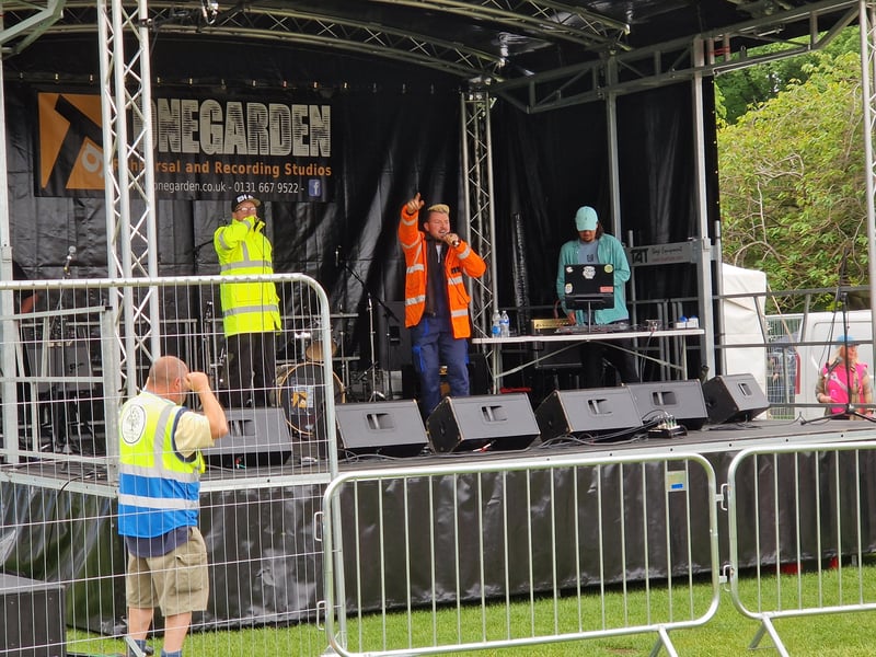 This rap act in florescent jackets were easy to spot on the Tonegarden stage, and they had the crowd dancing away to their hip hop beats.