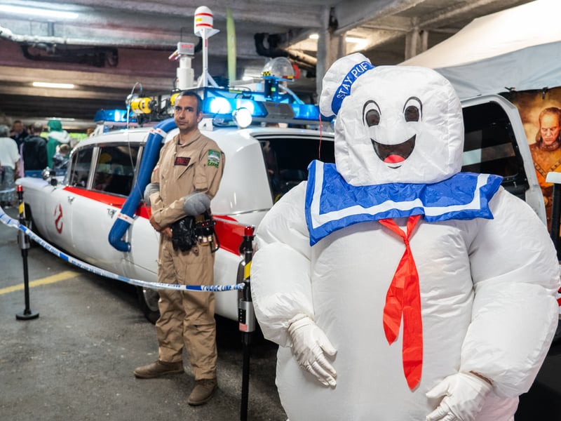 Ghostbusters at Port Solent Comic Con 2026 in Port Solent. Pictured by Alec Chapman