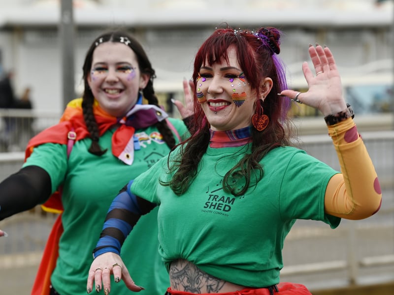 Members of the Tram Shed Theatre Company.