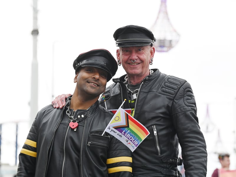 Parade-goers at Saturday's celebrations.