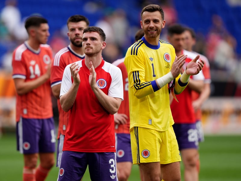 A rare 90 minutes. Made three routine saves. Looked secure - and is likely to be Scotland's keeper against Haiti. 7