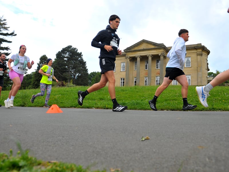Roundhay Park is a popular spot for runners and visitors of all kind year-round.