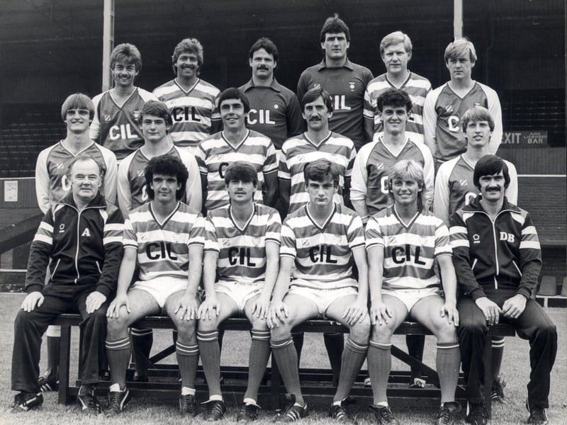 11 retro photos of the Doncaster Rovers team in the early 1980s