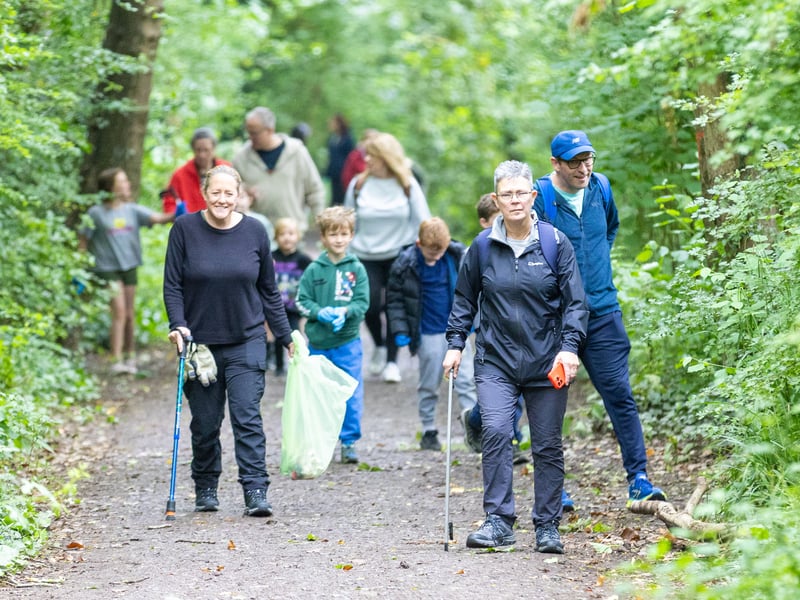 The Foxes Forest clear-up 