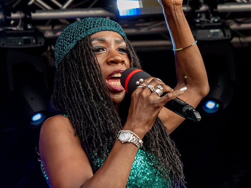 Heather Small at Blackpool Pride Festival. Image: Elizabeth Gomm Photography