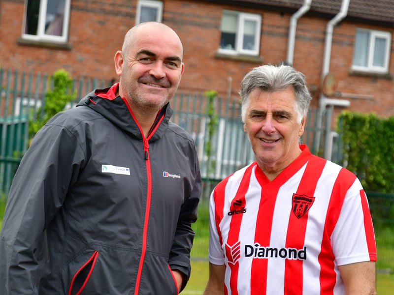 IN PICURES: Derry City Legends lace up for final charity match
