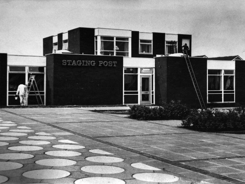 Did you enjoy a drink here back in the day? The Staging Post pictured in August 1970.
