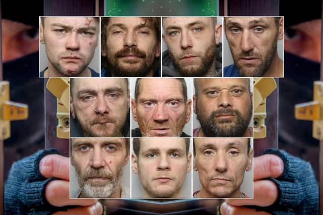 Top row, left to right: Keenan Goddard; Liam Shead; Antony Wilks and Wayne Smith. Middle row, left to right: Neil Concannon; Michael Hirst and Shane Walker. Bottom row, left to right: Barry Schofield; John Dickinson and Anthony Vardy