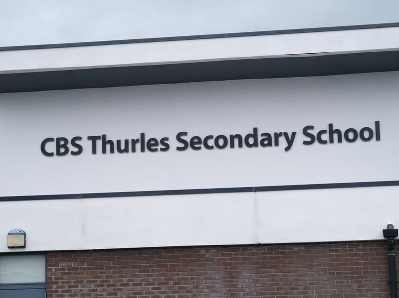 The front of CBS Thurles Secondary School