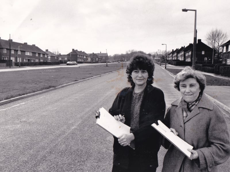 December 1986 and residents on the Gipton estate were on course for a head-on crash with council chiefs. They said the council painted new road markings to alter Coldcotes Drive from a dual carriageway to a two-way road, putting pedestrians and drivers at risk. But highways chiefs said residents had been confused for 50 years because, officially, the road had always been open to two-way traffic.