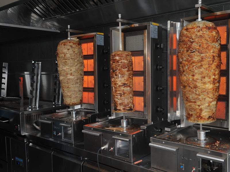 One of the highlights of the new restaurant will be a traditional Greek spit, cooked over charcoal to give it that authentic flavour.