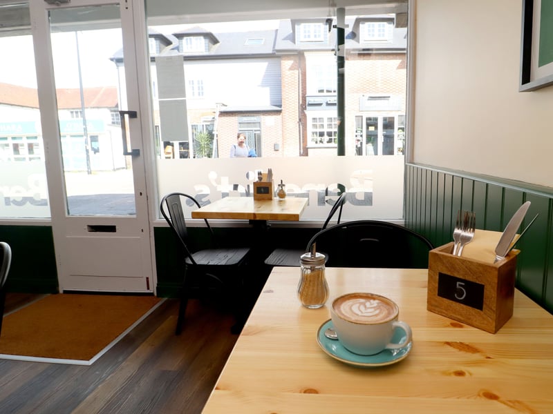 The new all-day breakfast spot opened at 244 London Road Waterlooville.