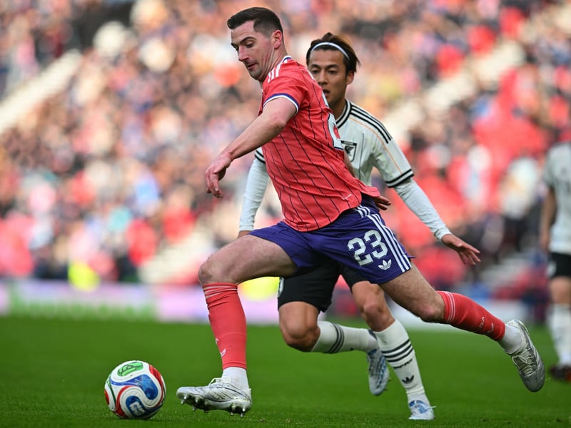 The Norwich City captain has made three appearances at a major tournament for Scotland, featuring off the bench in all three of Scotland's group-stage matches against Germany, Switzerland, and Hungary at Euro 2024. He's yet to start a game, though.