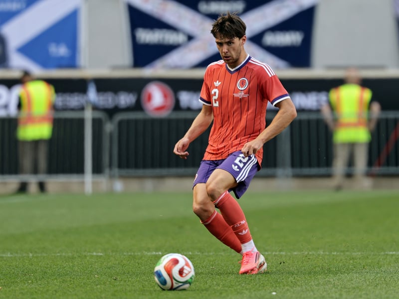 Ruled out of the last Euros due to a hamstring issue, the Brentford full-back has plenty of experience at international level, but has never been to a major tournament with Scotland.