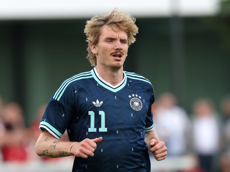 Few marriages have been as happy and successful as Germany and Adidas, which makes it all the more baffling that this will be the final kit design they make for Die Mannschaft. They've gone out with a bang though, with this navy and vibrant light blue number. True German/Adidas excellence. I'll have five of them in XL, please.
