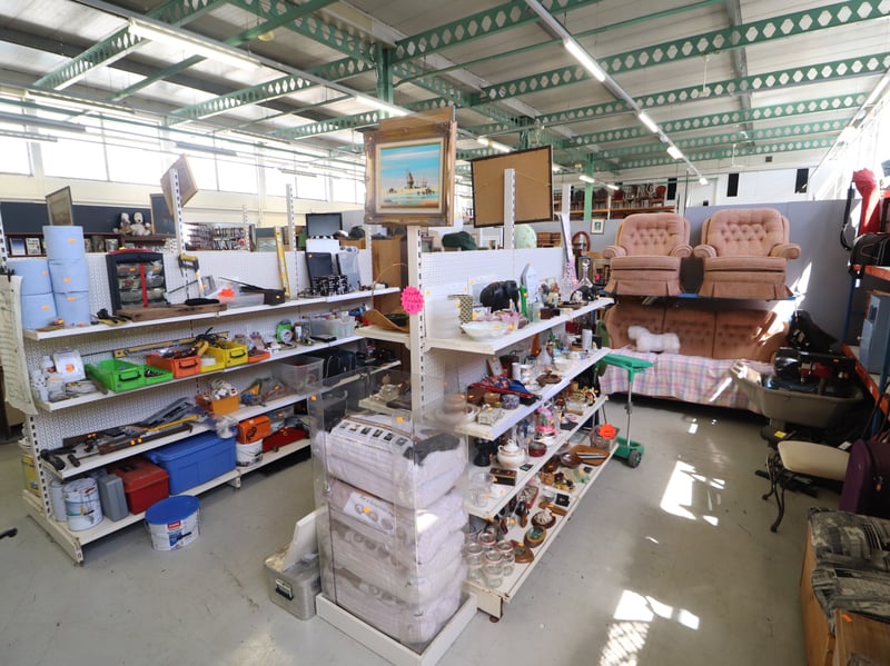 Inside the new Junk Emporium store in Cosham