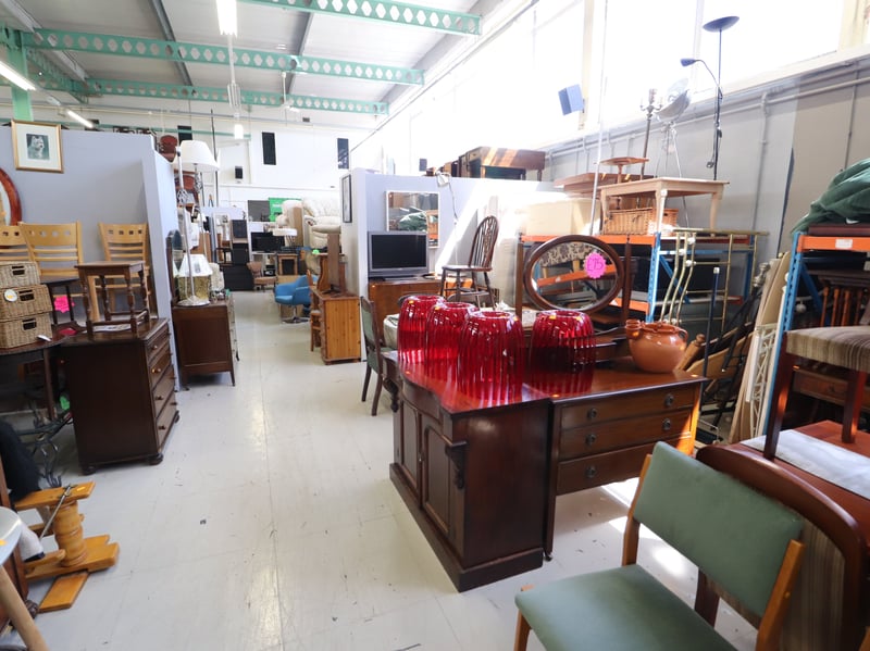 Inside the new Junk Emporium store on Northern Road.