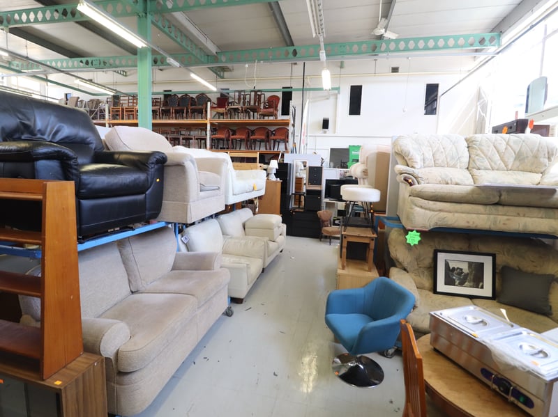 Inside the new Junk Emporium store in Cosham