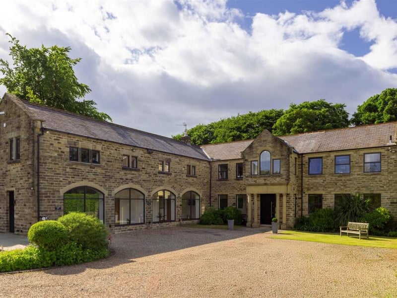 Five bedrooms, five bathrooms, 5,784 sq ft.