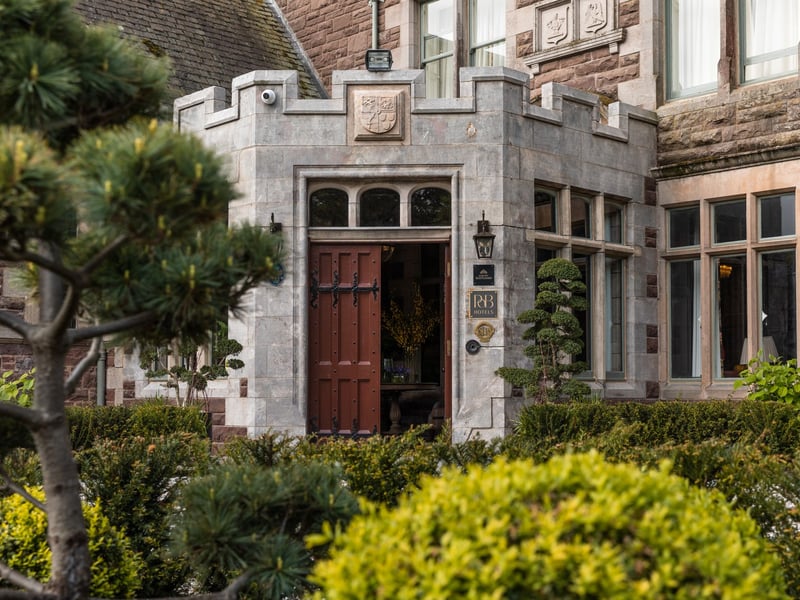 The front entrance