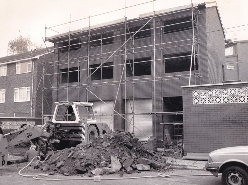 October 1988 and council officials started legal proceedings in a bid to halt building work on a controversial five bedroom house. Residents on Bentley Parade were outraged when contractors carried on building despite Leeds City Council's refusal to grant planning permission for it.