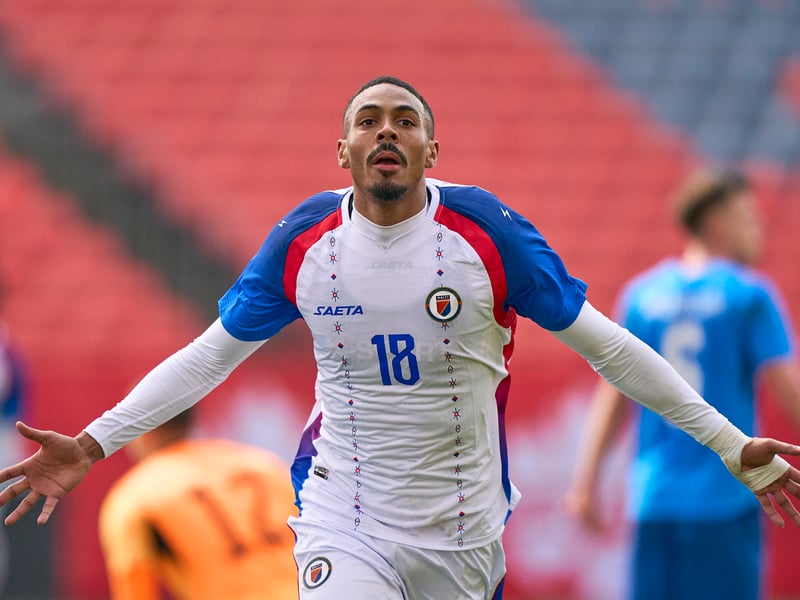 The Sunderland striker is expected to lead the line after scoring two goals in his first four games for Haiti.
