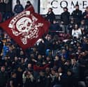 Galway United supporters at Eamonn Deacy Park.