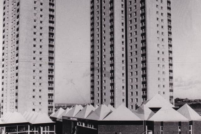 Cottingley Towers pictured in December 1974.