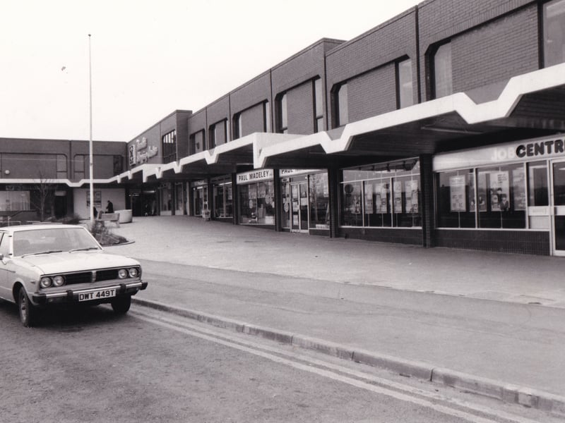 Hunslet Shopping Centre pictured in March 1979.