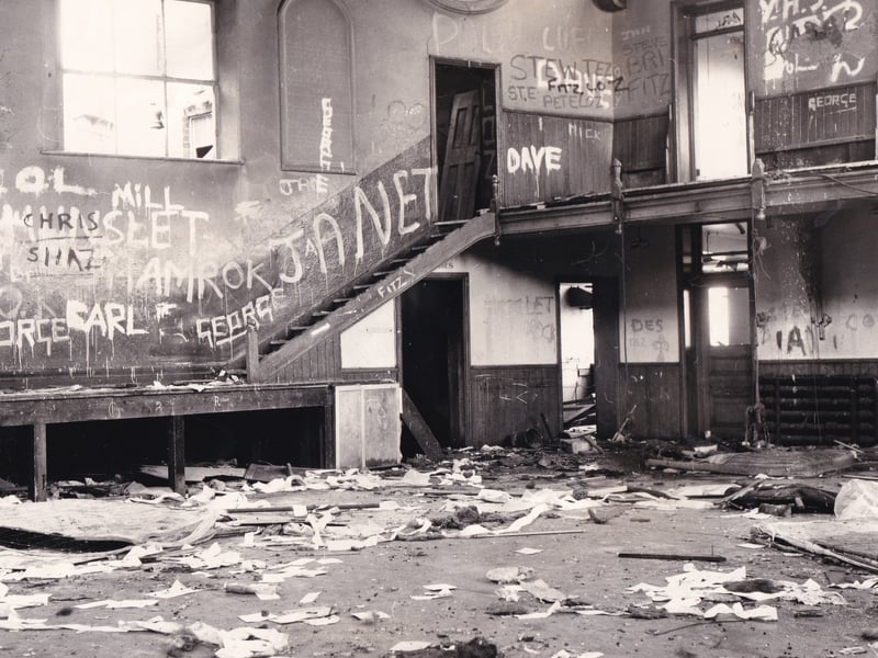 Inside Hunslet Boys Club on Waterloo Road in July 1973.