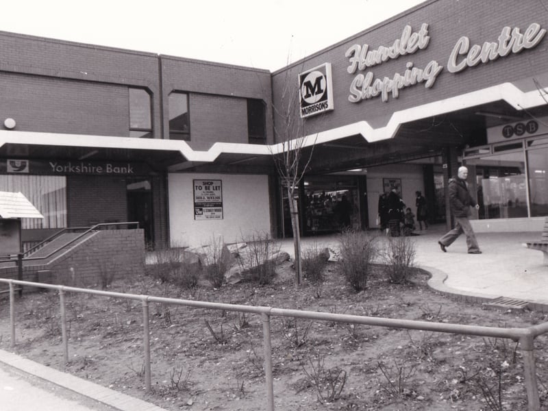 Hunslet Shopping Centre in March 1979.