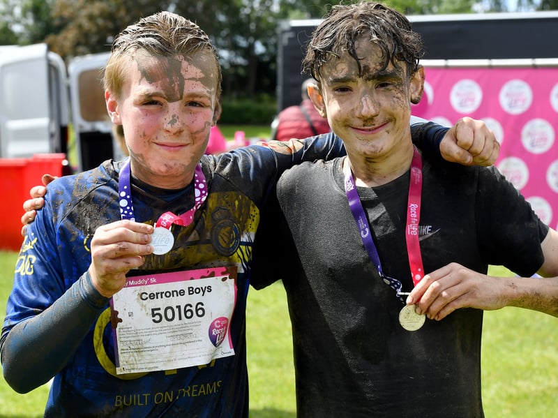 Race For Life Pretty Muddy event at Sandwell Valley 