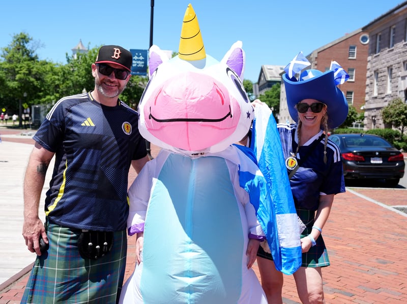 Our national animal on the streets of Boston