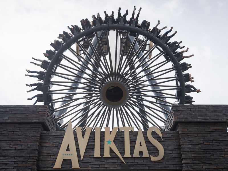 A tried and tested winner for the whole family.
This year, the Pleasure Beach has a thrilling new ride to try out - the huge Aviktas gyroswing.