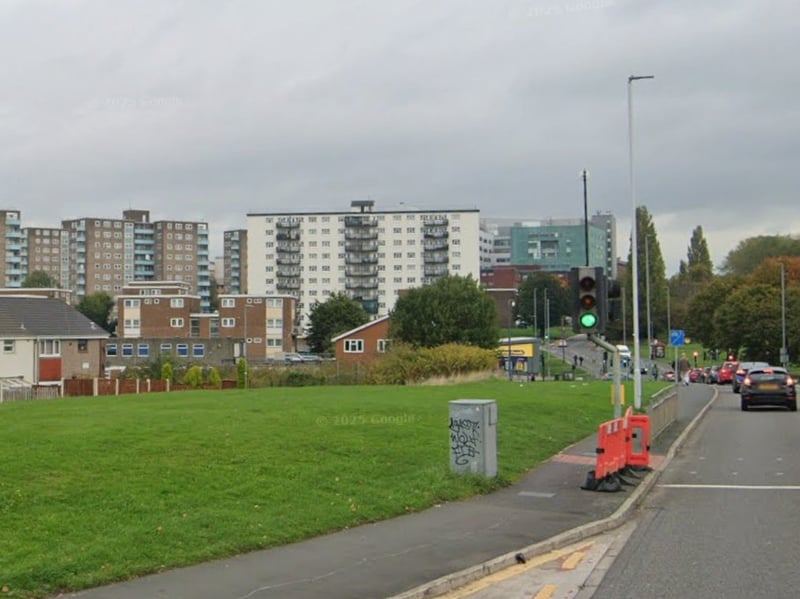 Burmantofts had 25 number of possession of weapons reports between August 2025 and July 2026