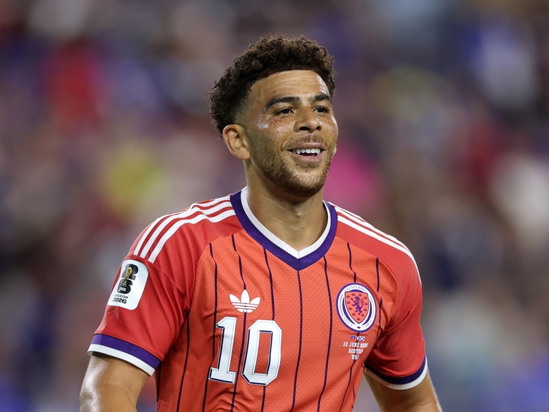 If Scotland play one up front, then it's a real conundrum with Lawrence Shankland, Lyndon Dykes, George Hirst and Ross Stewart vying for the spot with Adams. The Torino hitman played well against Haiti, runs the channels and doesn't let Clarke down. He's in the box-seat to lead the line.