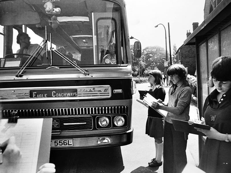 A school project with a difference - pupils from Manor School, Hadley, became young transport researchers in 1975. Their mission was to find out how local bus services were being used and help shape improvements. Were you one of the passengers they counted?