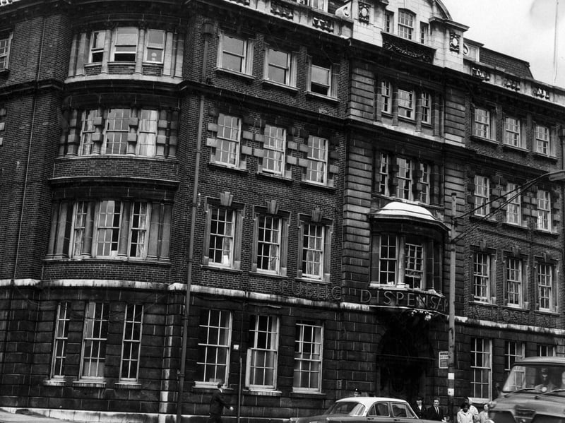The Leeds Public Dispensary which was established in 1824 to provide free medical assistance to the needy.