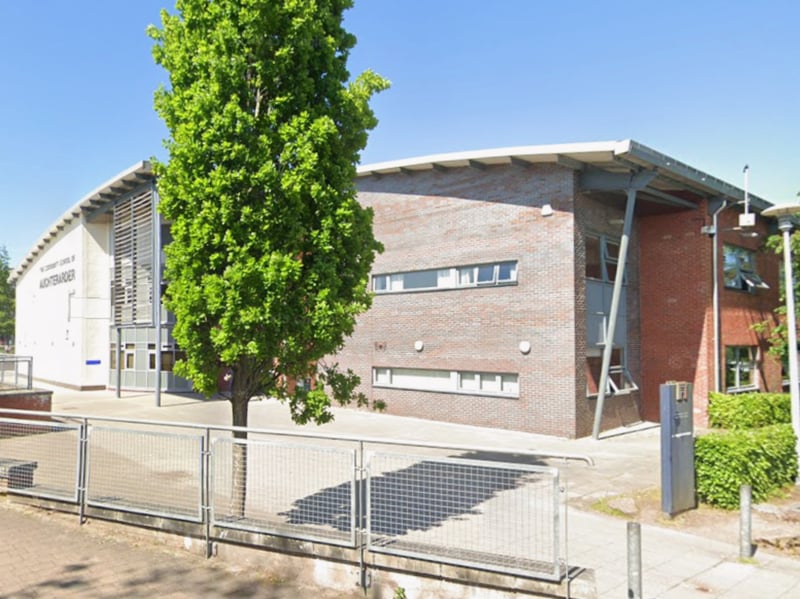 46 per cent of pupils leave the Community School of Auchterarder with a minimum of five Highers. That makes the 508-pupil school the last in the Perth and Kinross area to make it into Scotland's top 100 secondaries - taking 97th place.