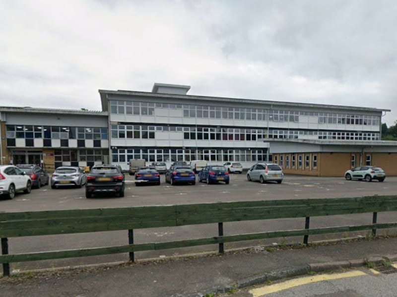 Langholm Academy also has no pupils from 'deprived' backgrounds in its roll of 252. A total of 36 per cent of pupils work their way to at least five Highers.