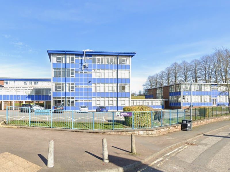 Dumfries High School is one of three Dumfries and Galloway secondaries where 47 per cent of pupils leave with a minimum of five Highers. Of the school's 849 pupils, 2.8 per cent are classed as 'deprived'.