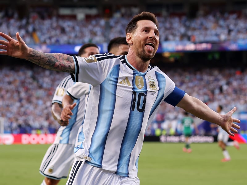 What else can be said about this man? Arguably the best footballer to have ever lived, he bagged a hat-trick in Argentina's 3-0 opening game win against Algeria and has already registered a near perfect 9.66 average rating. Unbelieveable.