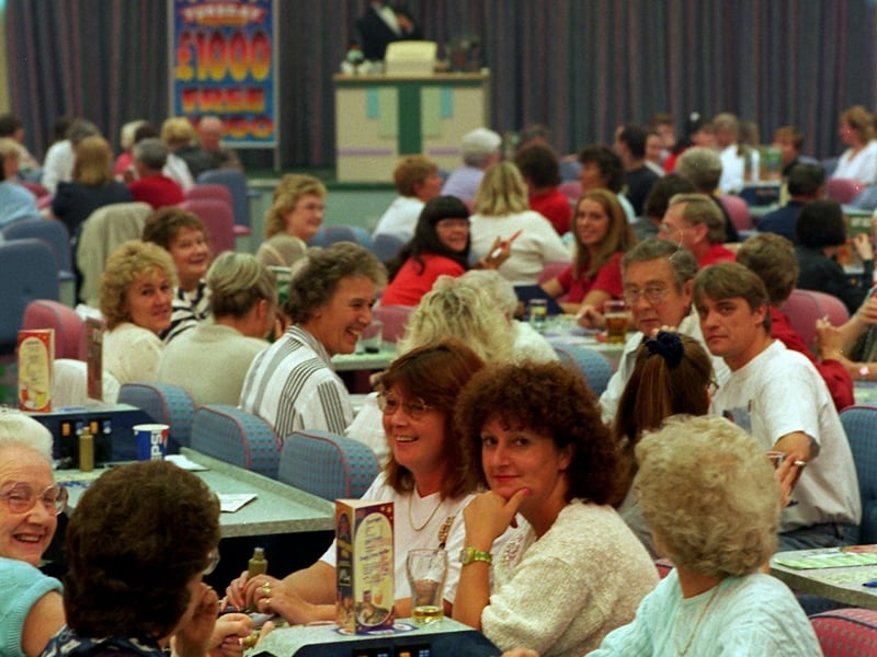 Inside Riva Bingo were it was eyes down.