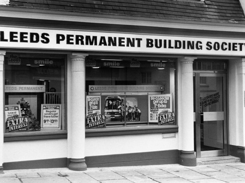 Leeds Permanent Building Society at Chapel Allerton, Leeds, in August 1981