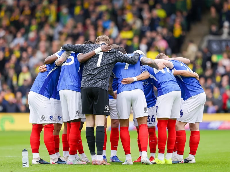 What Pompey's strongest XI & bench currently looks like.