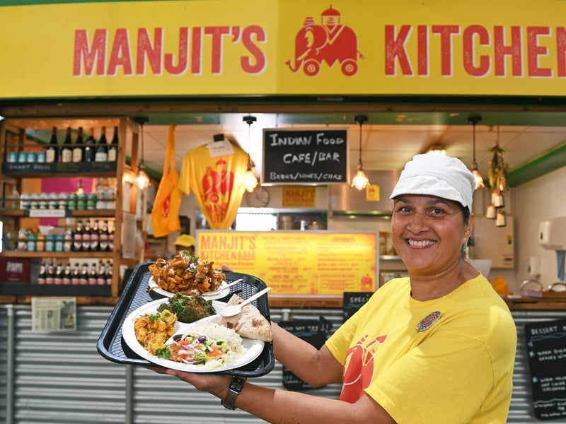 One of Leeds' best-known food stalls, Manjit's Kitchen at Kirkgate Market is a great option for students looking for affordable, vegetarian food. The chilli paneer wrap is particularly popular.